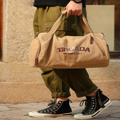 Survival Gears Depot Large Capacity Canvas Travel Bags